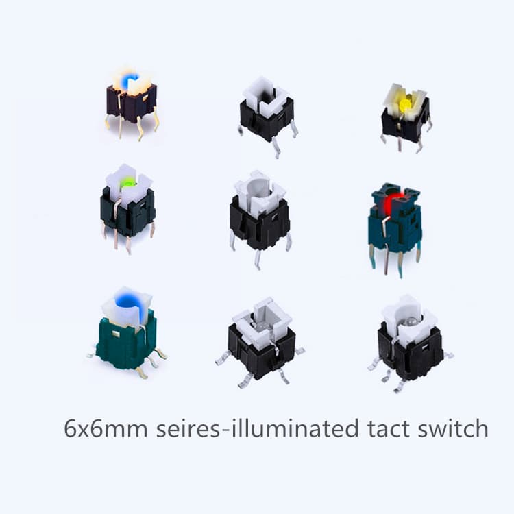 illuminated tact switch